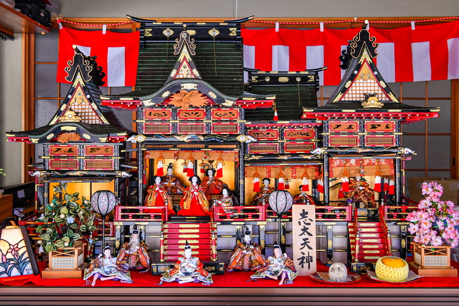 志太天神ひな街道